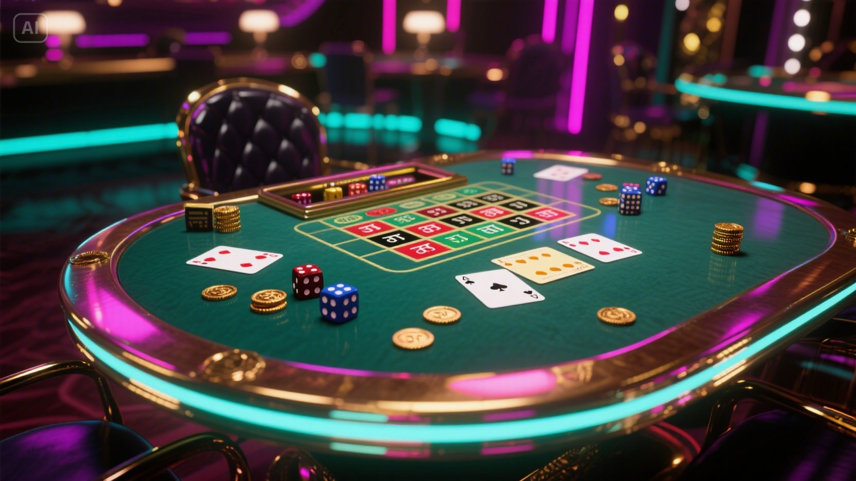 Casino gold slots game desktop and mobile interfaces